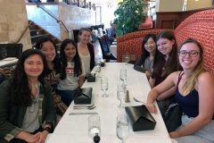 End-of-semester lunch, Spring 2019